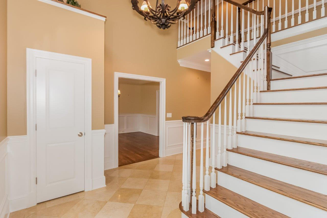 44 Gower Road New Canaan, CT 06840 - Photo 11 of 53 a view of entryway and hall with wooden floor