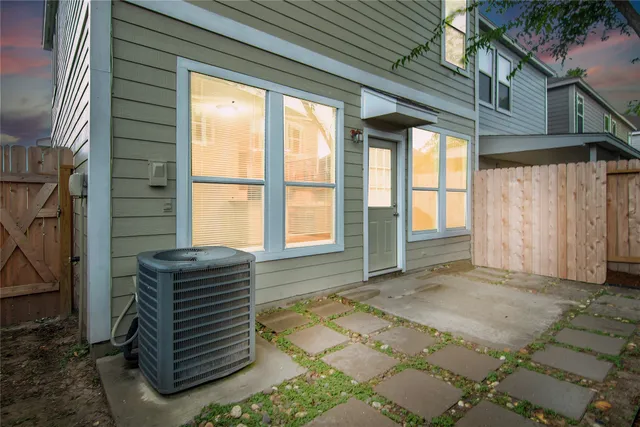 a view of outdoor space and balcony