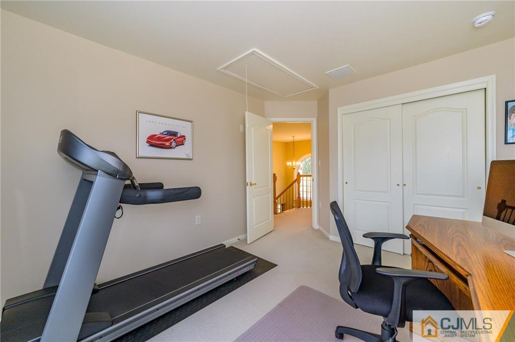 3 Victoria Court Cream Ridge, NJ 08514 - Photo 24 of 38 a view of a workspace with furniture and a window