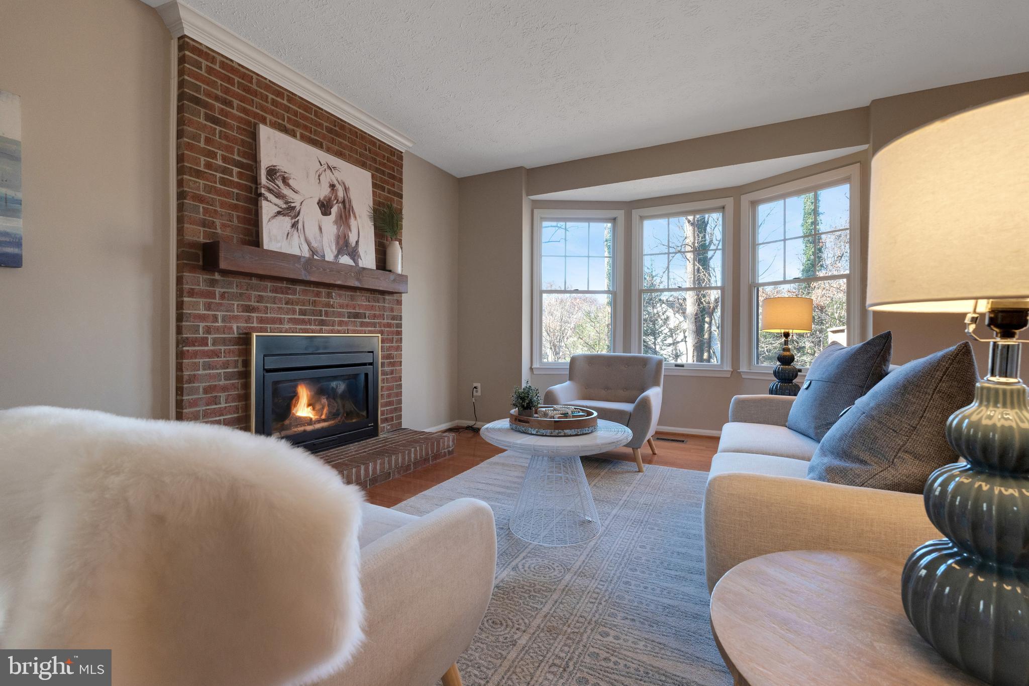 13472 Bregman Road Silver Spring, MD 20904 - Photo 11 of 32 Cozy gas fireplace in the family room