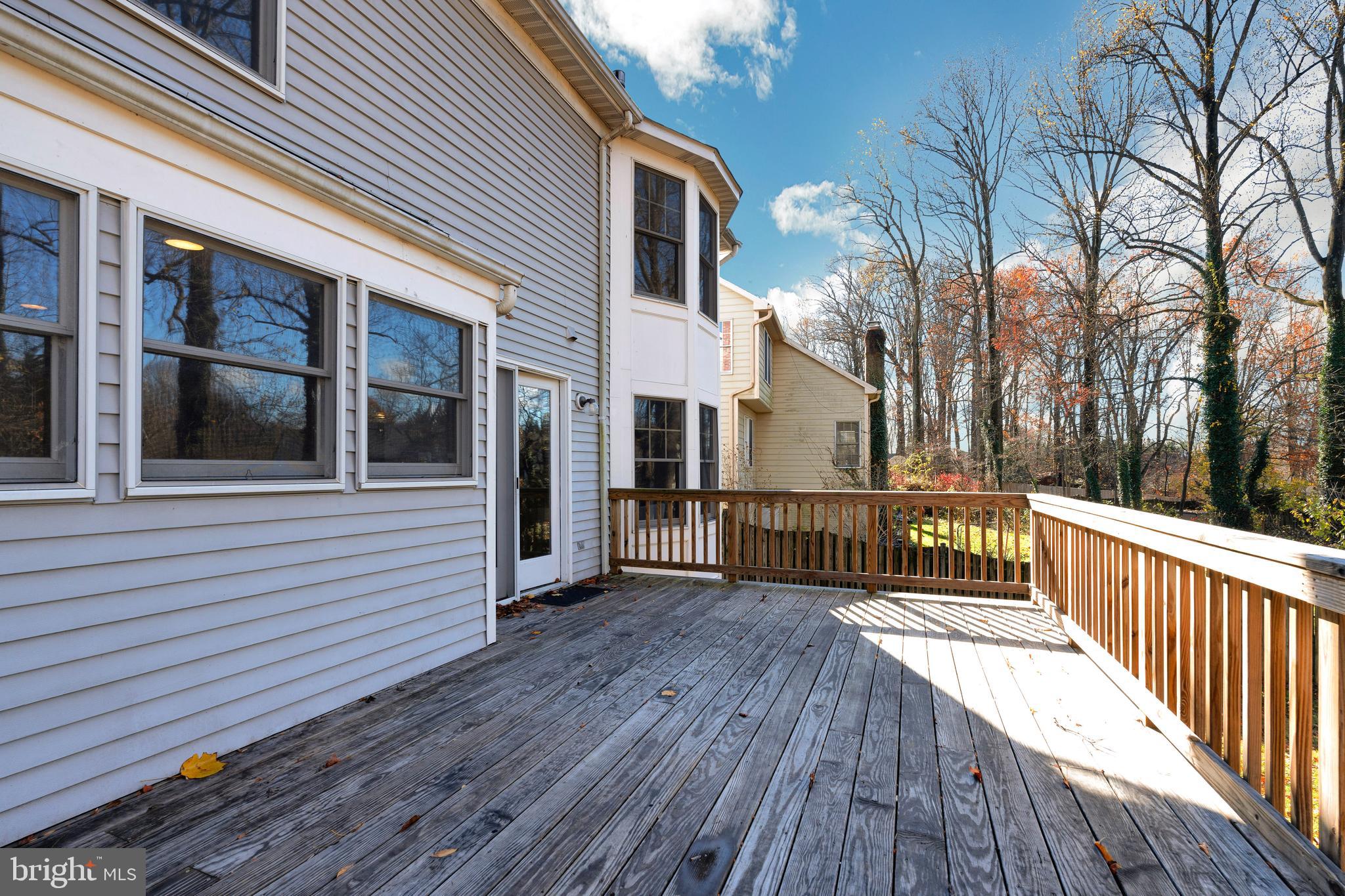 13472 Bregman Road Silver Spring, MD 20904 - Photo 15 of 32 Deck toward home