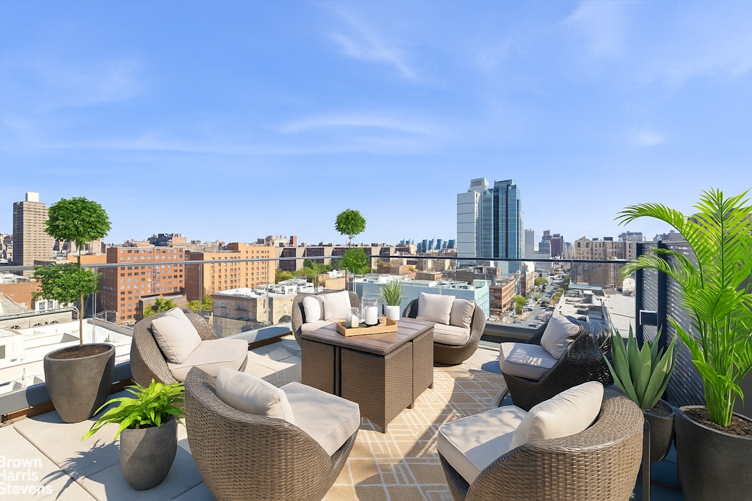 11 Hancock Place, Unit PH206 Manhattan, NY 10027 - Photo 4 of 14 a view of a terrace with furniture