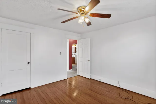 a backyard of a house