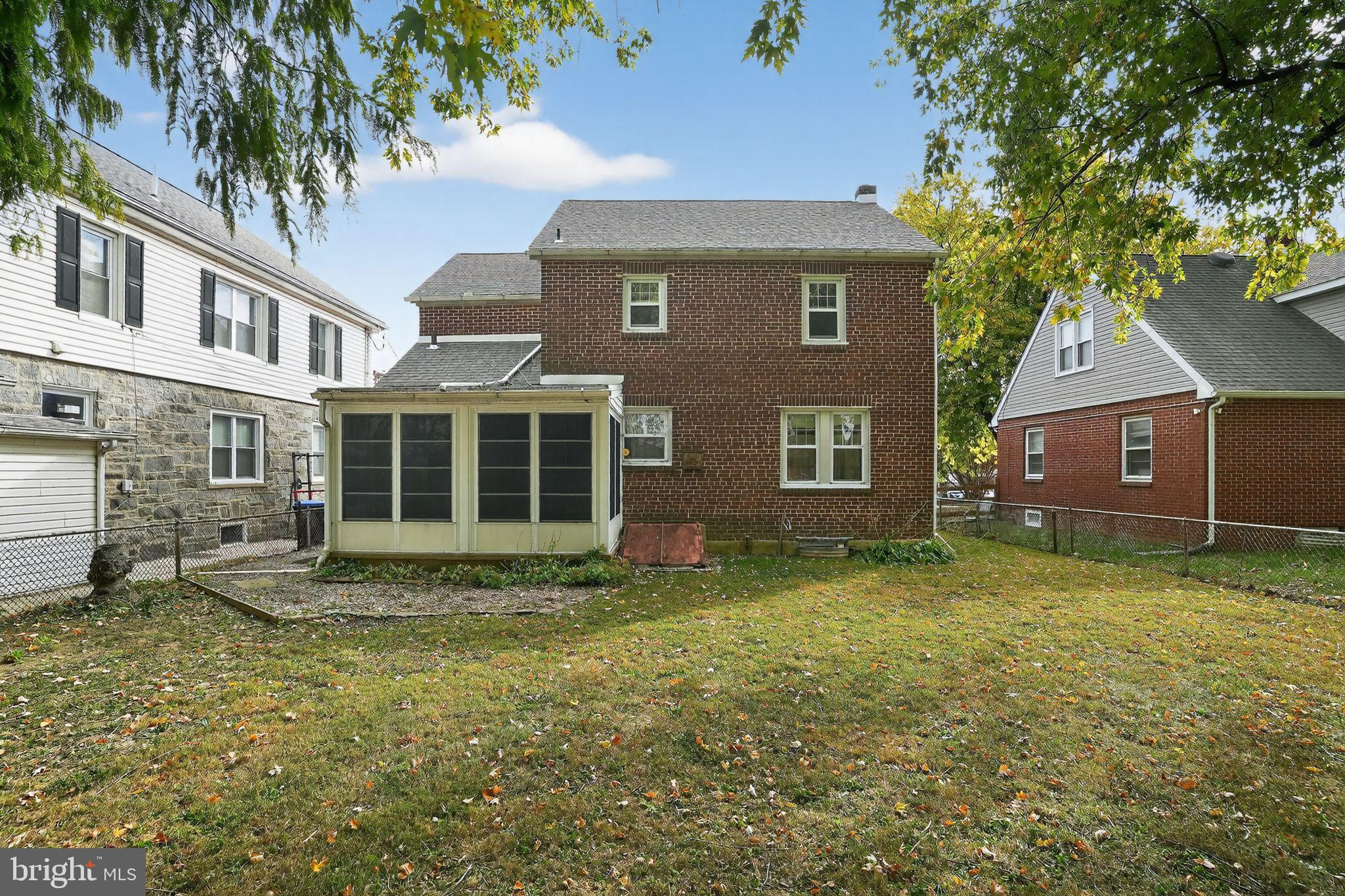 944 Galbraith Avenue Marcus Hook, PA 19061 - Photo 25 of 26 a view of a yard in front of a house