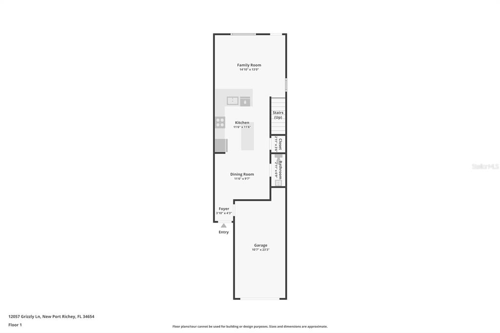 12057 Grizzly Lane New Port Richey, FL 34654 - Photo 25 of 25 a picture of a room with a white wall