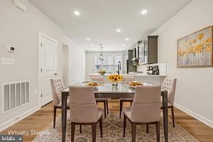 7355 Mountaineer Drive Alexandria, VA 22306 - Photo 7 of 47 a view of a dining room with furniture