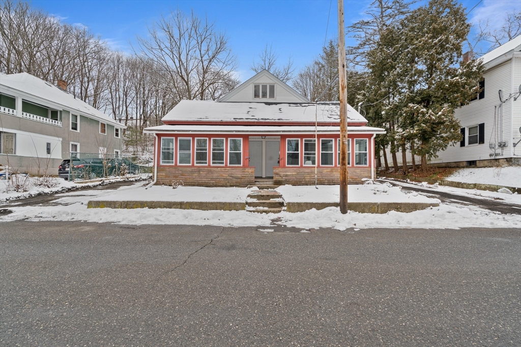 124 Cottage Street Athol, MA 01331 - Photo 3 of 38 a front view of a house with a yard