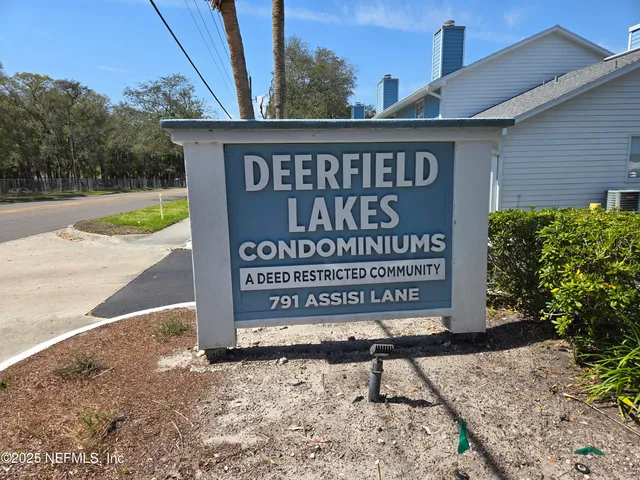 a sign on the side of a building