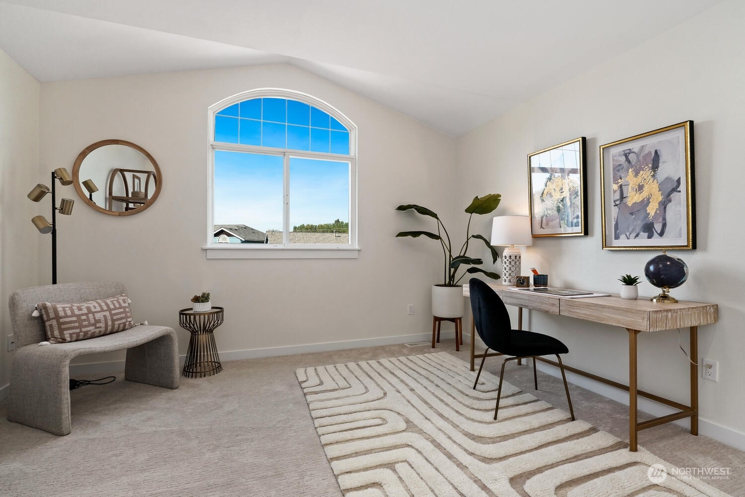 1332 237th Place Southwest Bothell, WA 98021 - Photo 21 of 29 a workspace with furniture and window