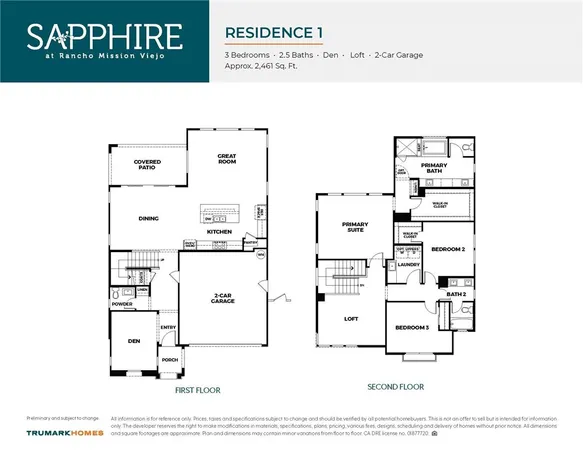 $1,527,302 | 5081 Solace Drive, Rancho Mission Viejo, CA 92694