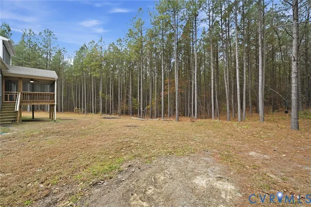a house with trees in front of it