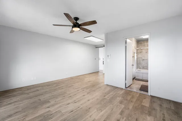 wooden floor in an empty room