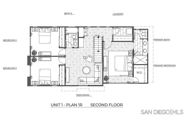 a black and white photo of a living room