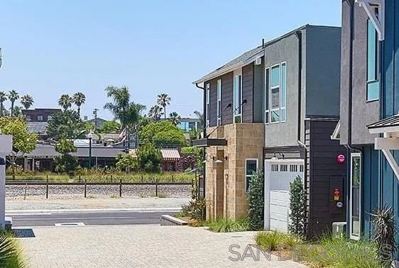 front view of house with a street