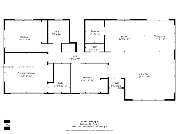 a picture of a floor plan