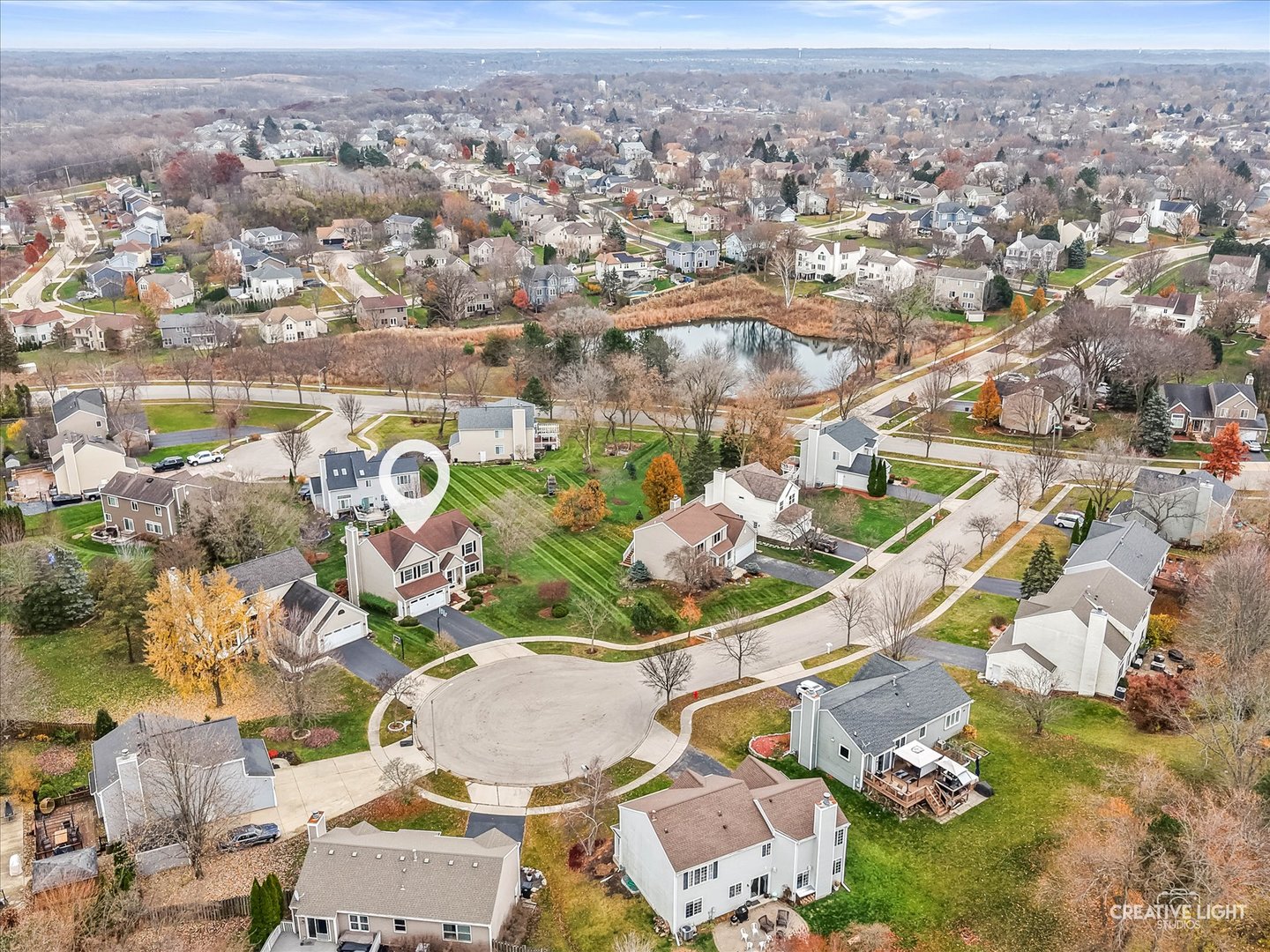 7 Falcon Ridge Court Algonquin, IL 60102 - Photo 50 of 51 an aerial view of residential houses with outdoor space