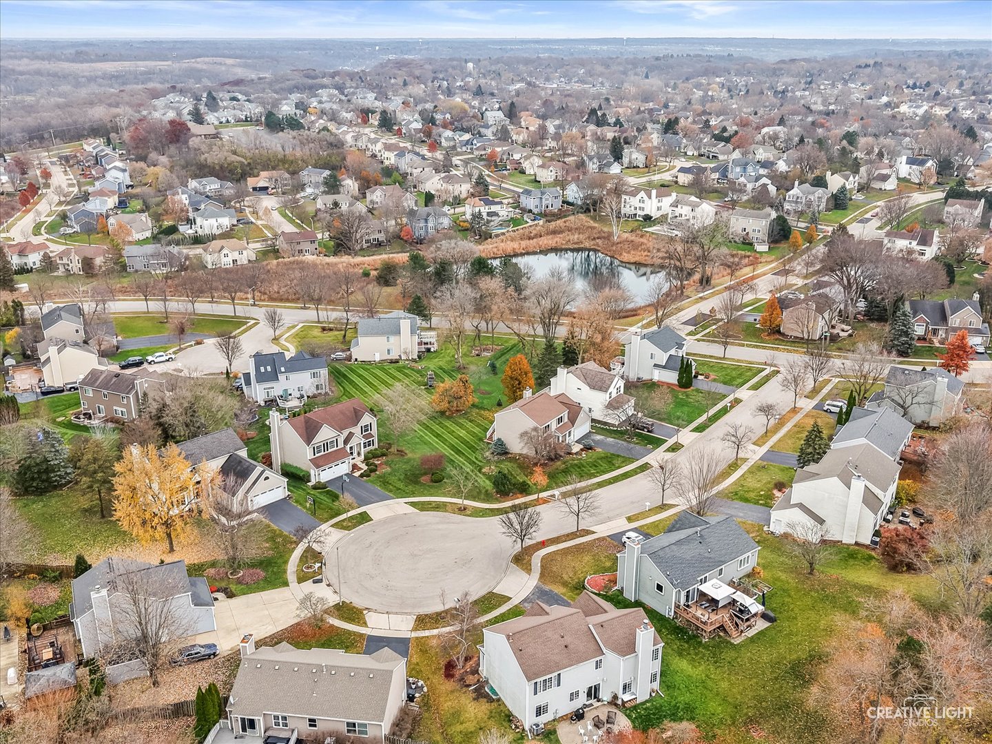 7 Falcon Ridge Court Algonquin, IL 60102 - Photo 51 of 51 an aerial view of residential houses with outdoor space