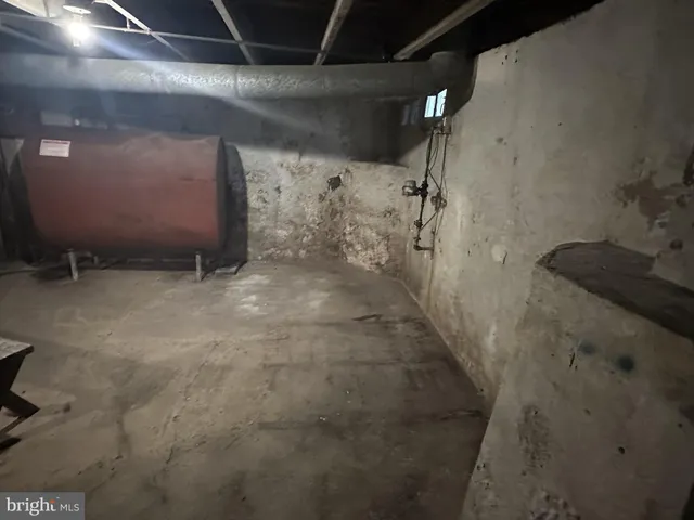 a view of basement
