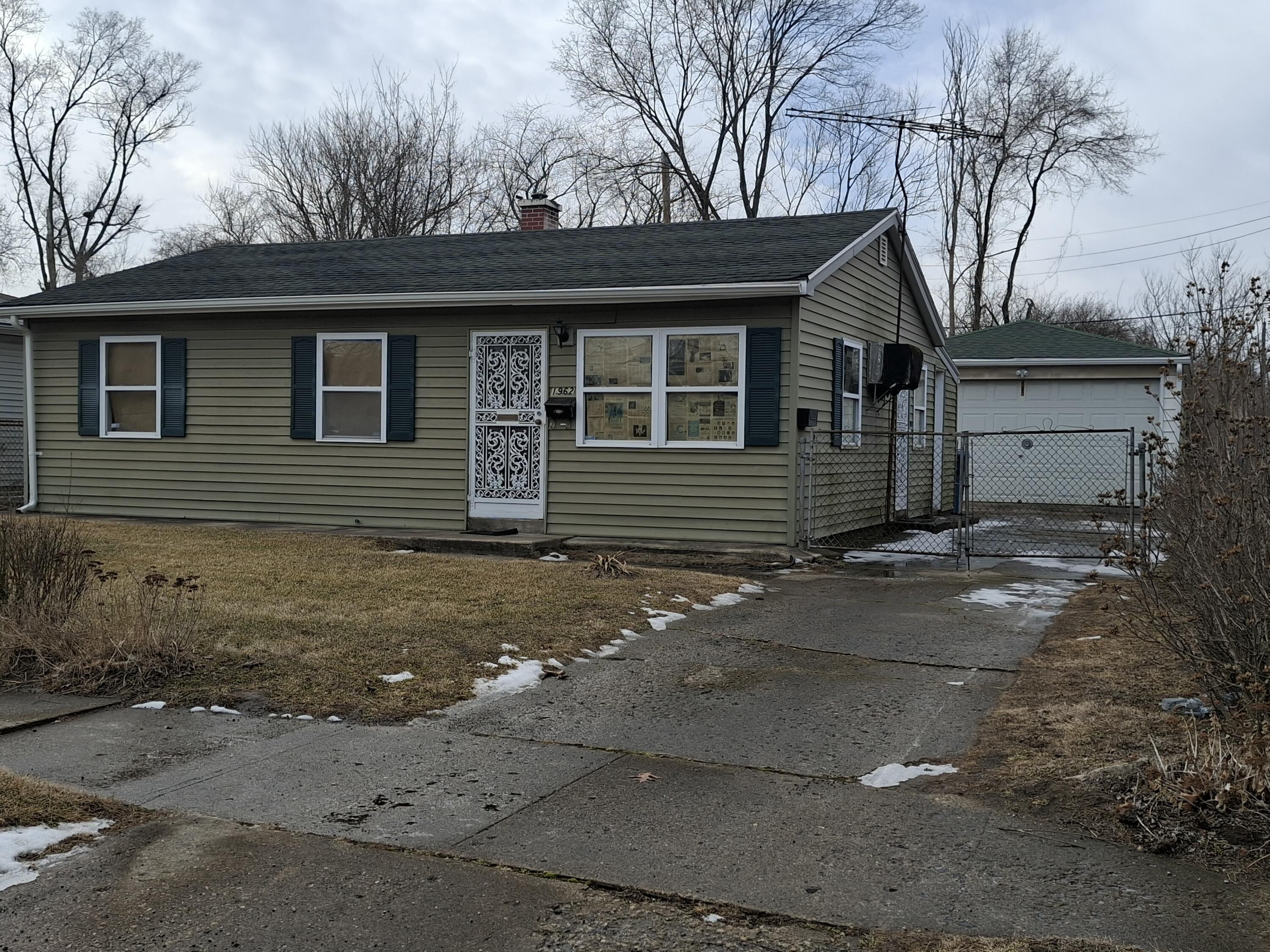 1962 Whitcomb Street Gary, IN 46404 - Photo 2 of 12 a front view of a house