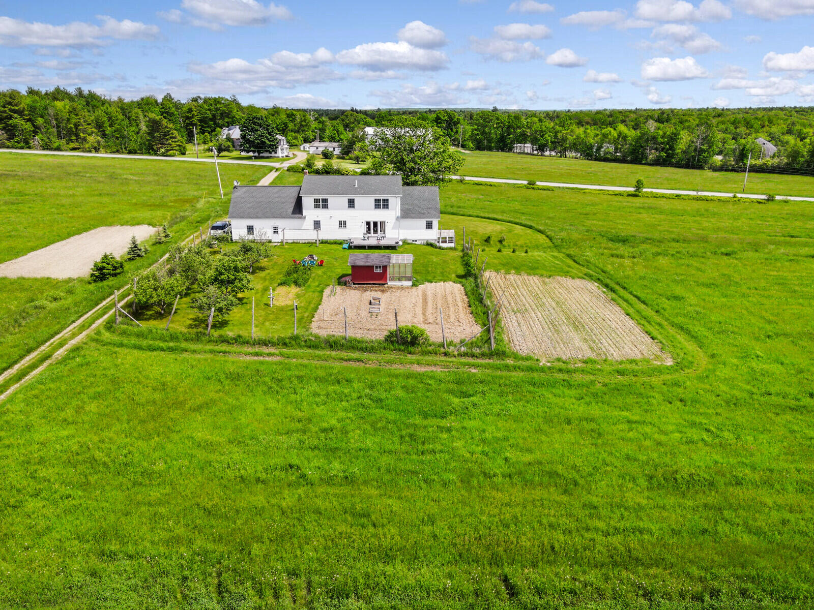 1644 Bangor Road Clinton, ME 04927 - Photo 10 of 51 Rear of home and crop area