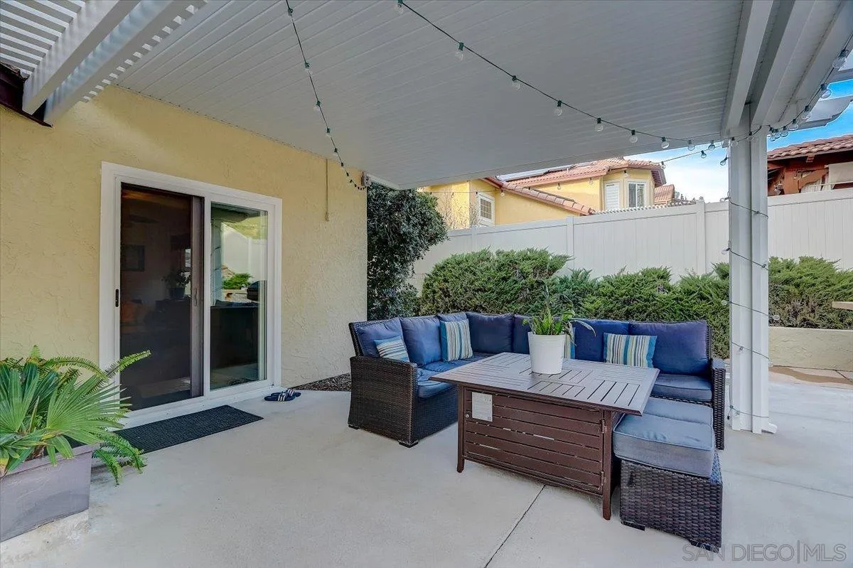 14381 Silver Heights Road Poway, CA 92064 - Photo 42 of 56 a outdoor living space with furniture and garden view