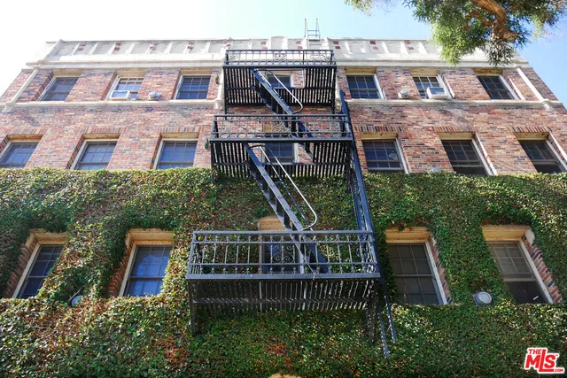 an aerial view of multiple houses