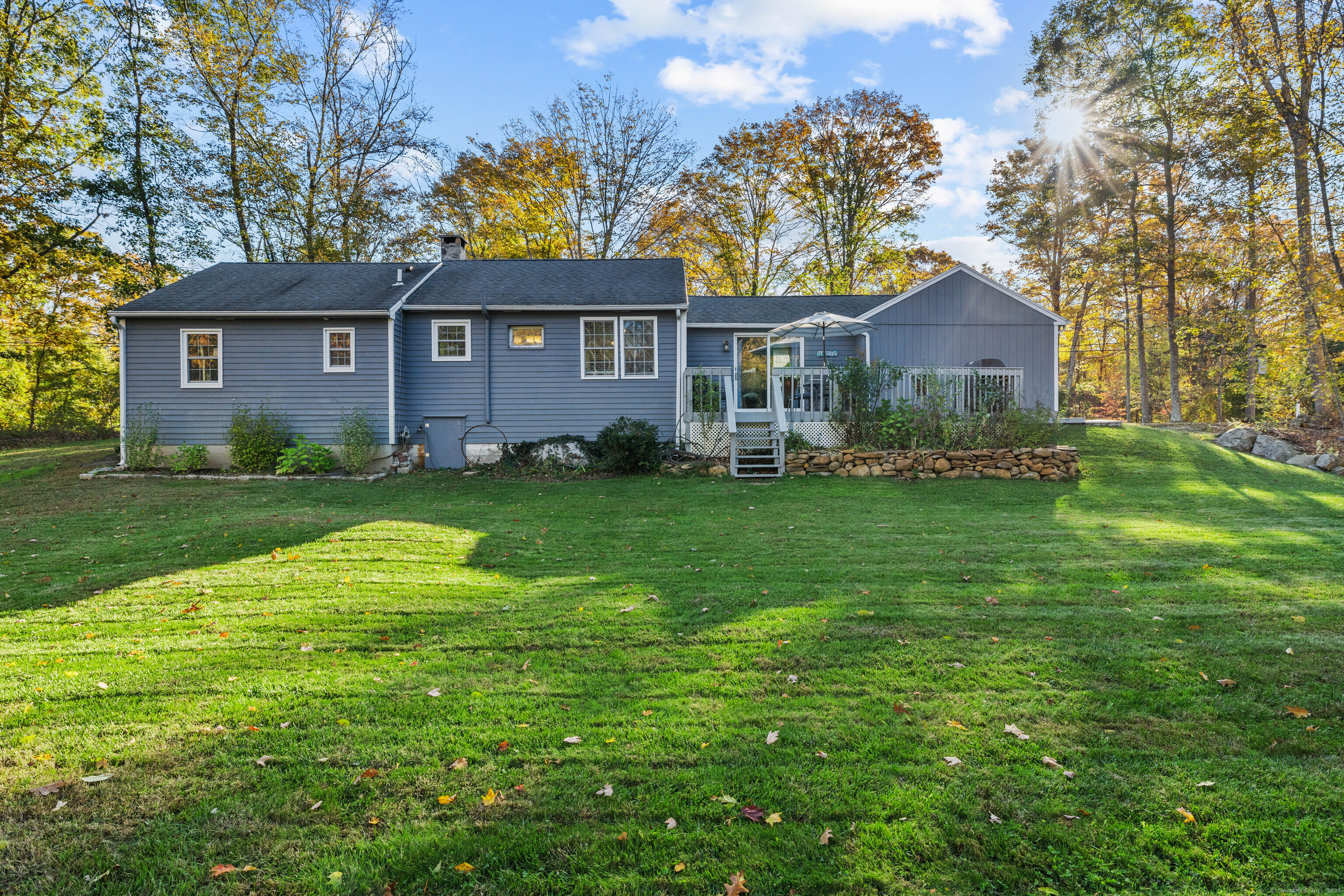 779 Summer Hill Road Madison, CT 06443 - Photo 35 of 40 a brick house with a big yard and large trees