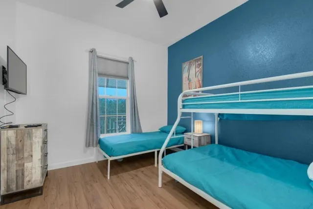 a room with furniture and a window