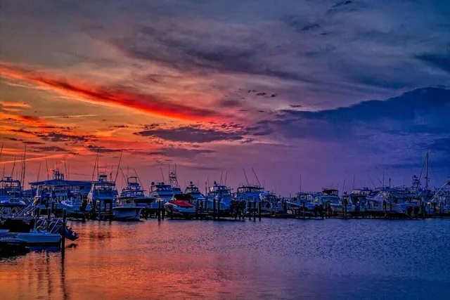 a view of lake and city