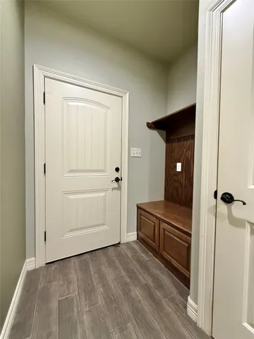 a view of a lake with a big yard