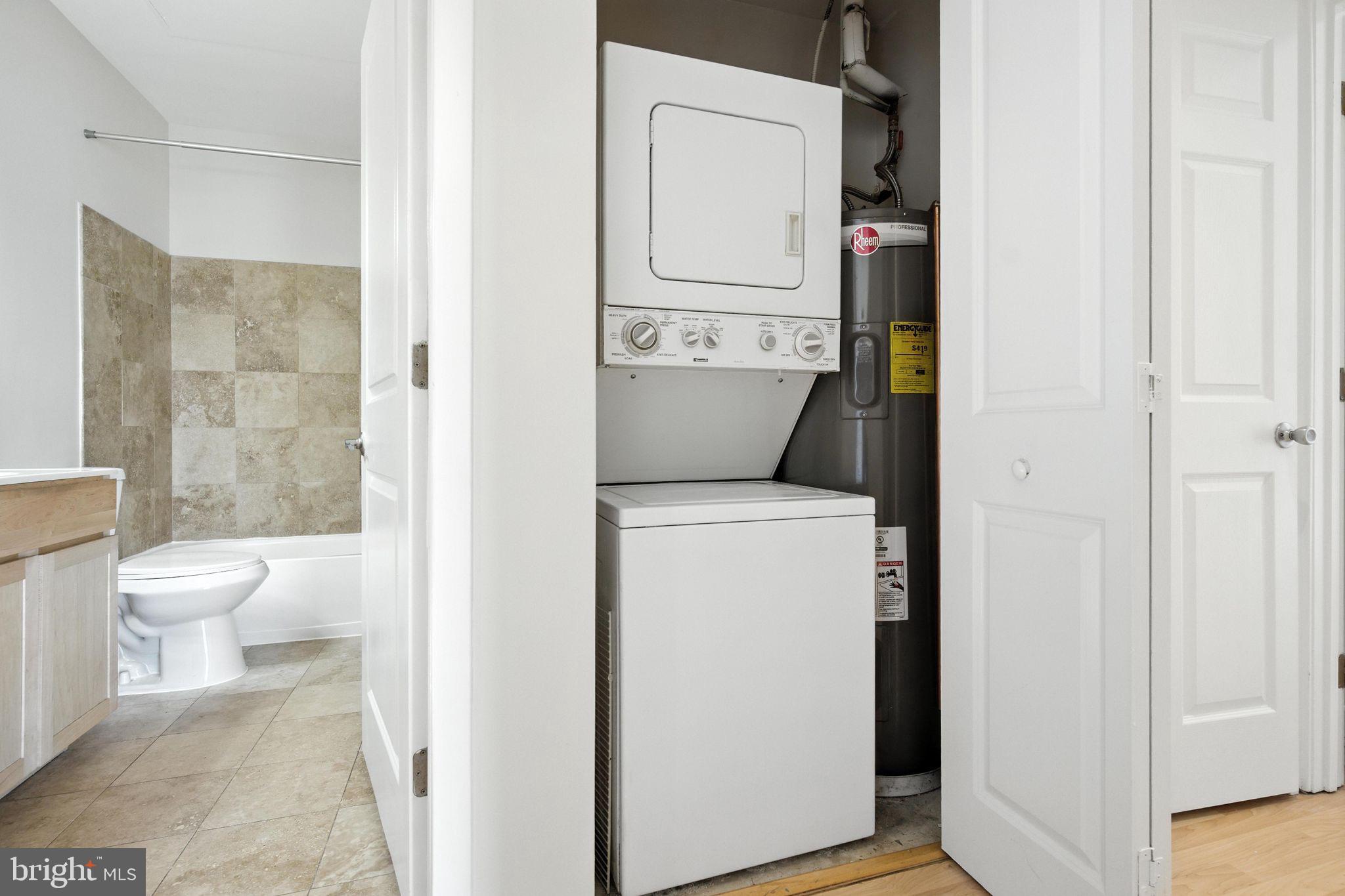 5885 Colorado Avenue Northwest, Unit 208 Washington, DC 20011 - Photo 21 of 27 a bathroom with a toilet and a shower