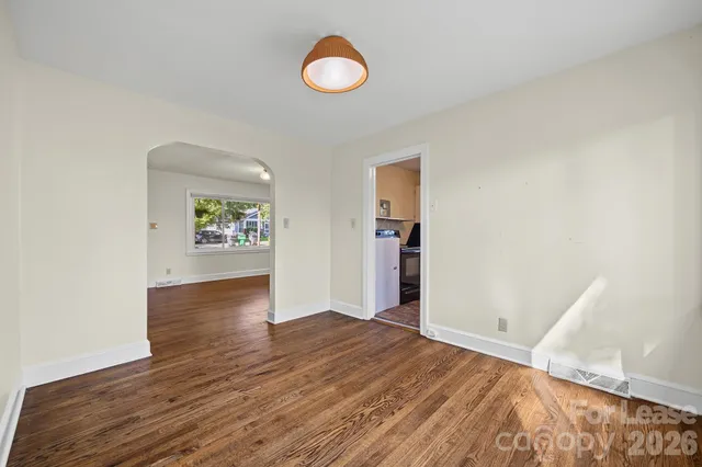 wooden floor in an empty room
