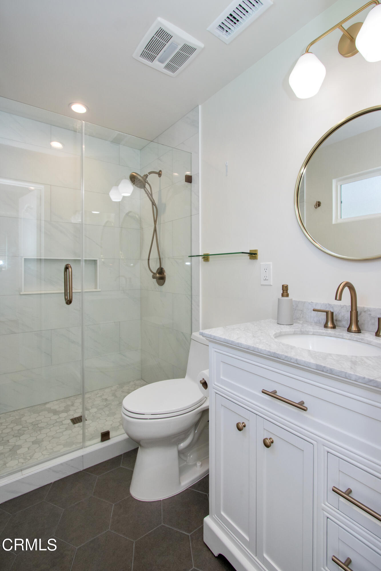 1029 Cynthia Avenue Pasadena, CA 91107 - Photo 11 of 19 a bathroom with a sink toilet and shower