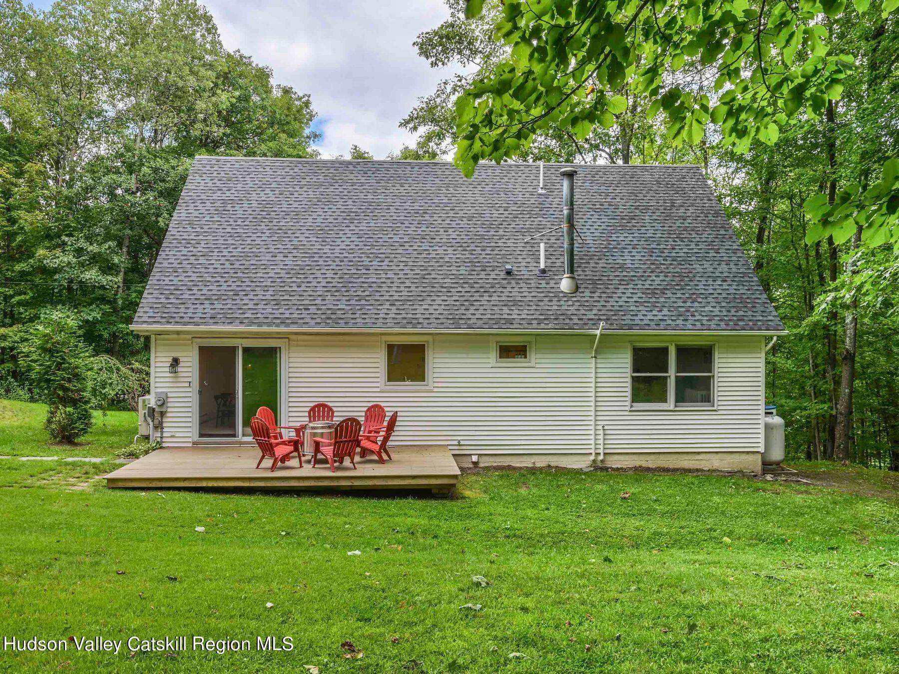 14 Red Maple Road Shokan, NY 12481 - Photo 30 of 34 a front view of house with yard and outdoor seating