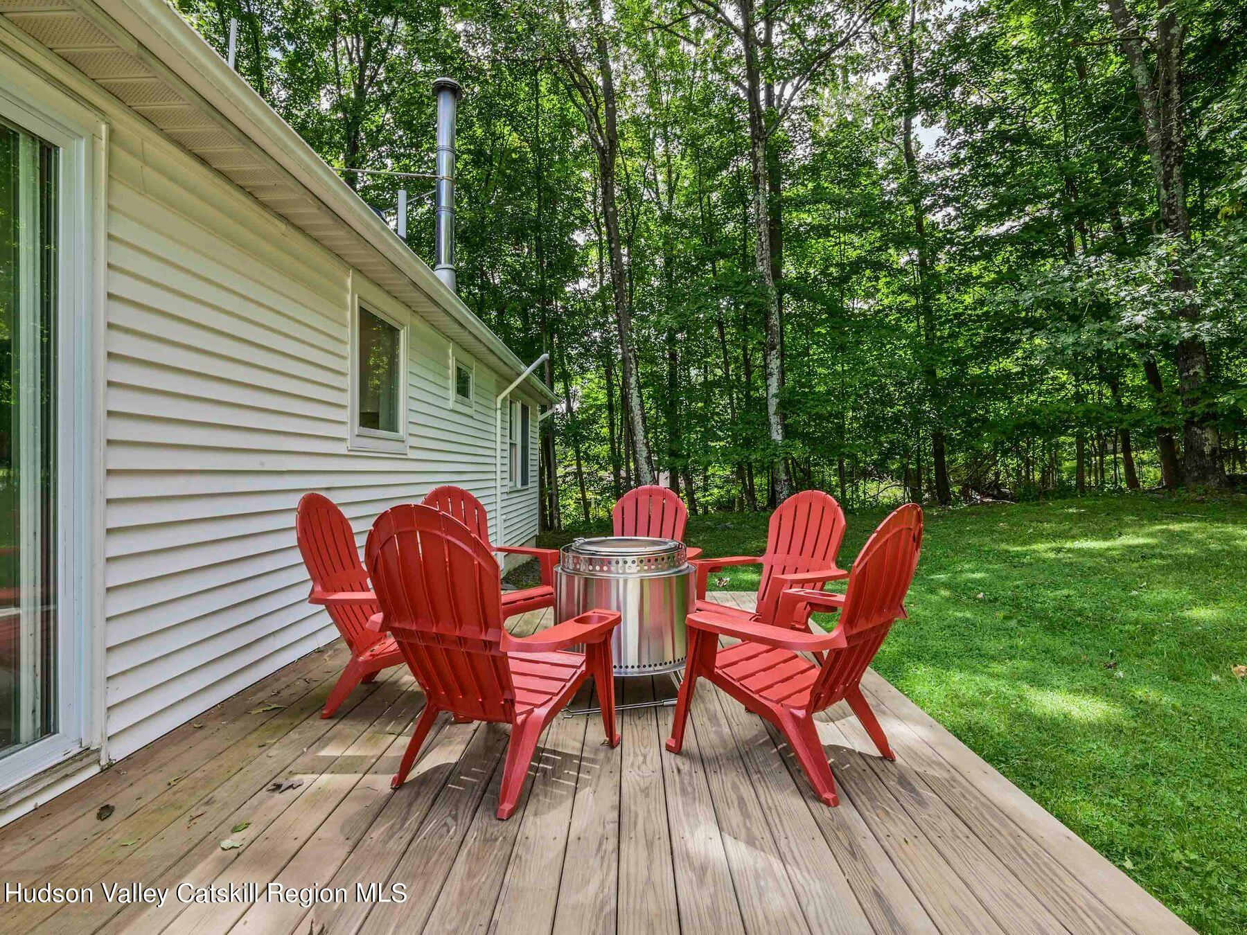 14 Red Maple Road Shokan, NY 12481 - Photo 31 of 34 a view of a two chairs in the deck