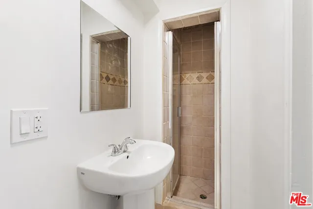 a bathroom with a sink and a toilet