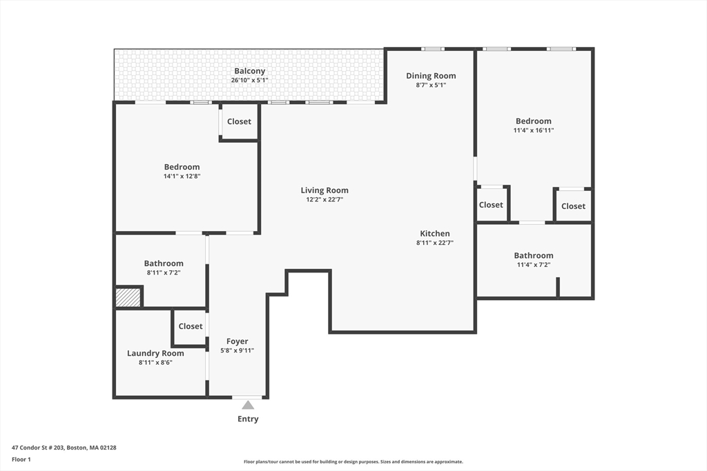 47 Condor Street, Unit 203A Boston, MA 02128 - Photo 15 of 15 unknown