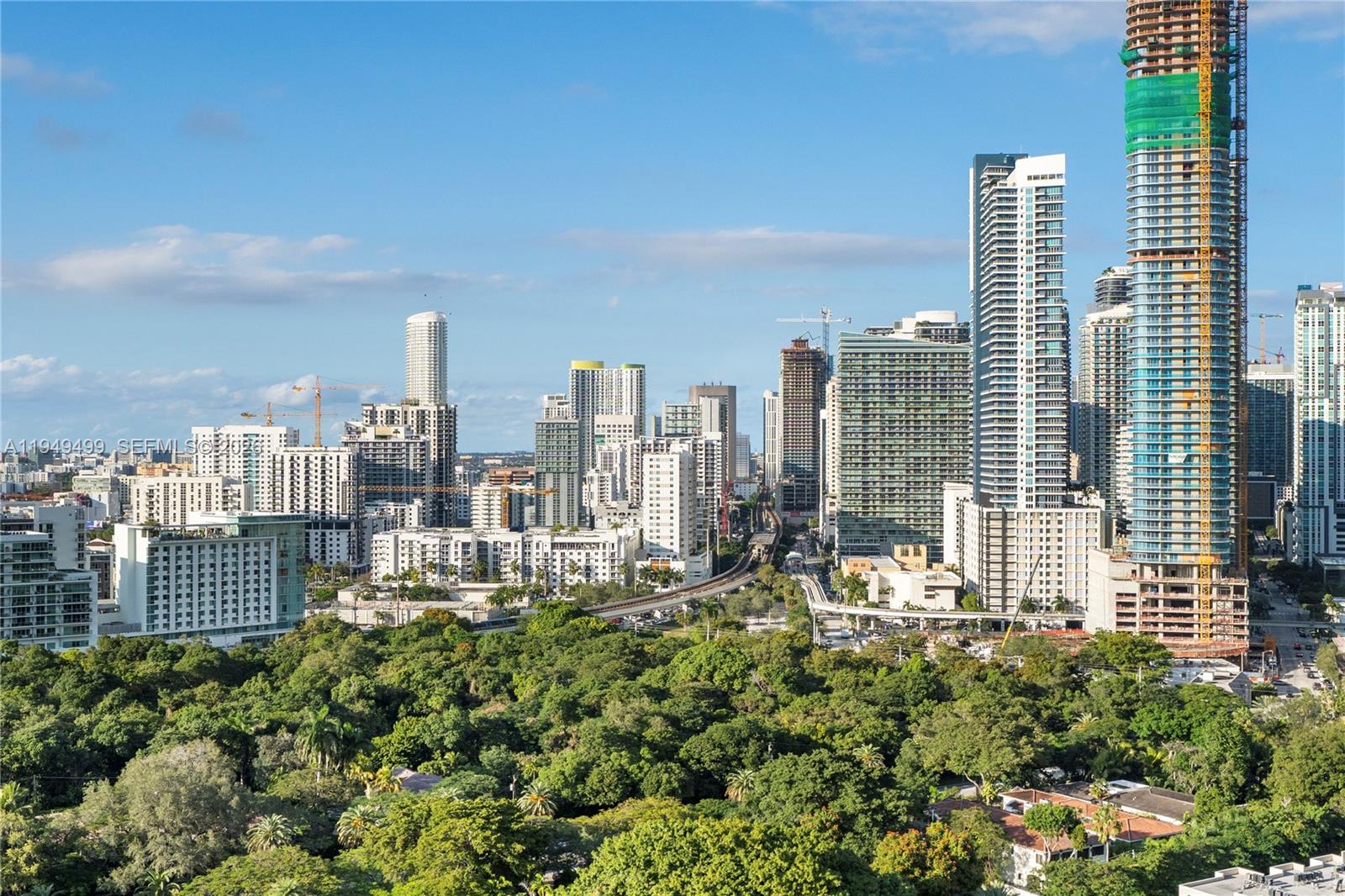1643 Brickell Avenue, Unit 2506 Miami, FL 33129 - Photo 32 of 85 a view of city with tall buildings