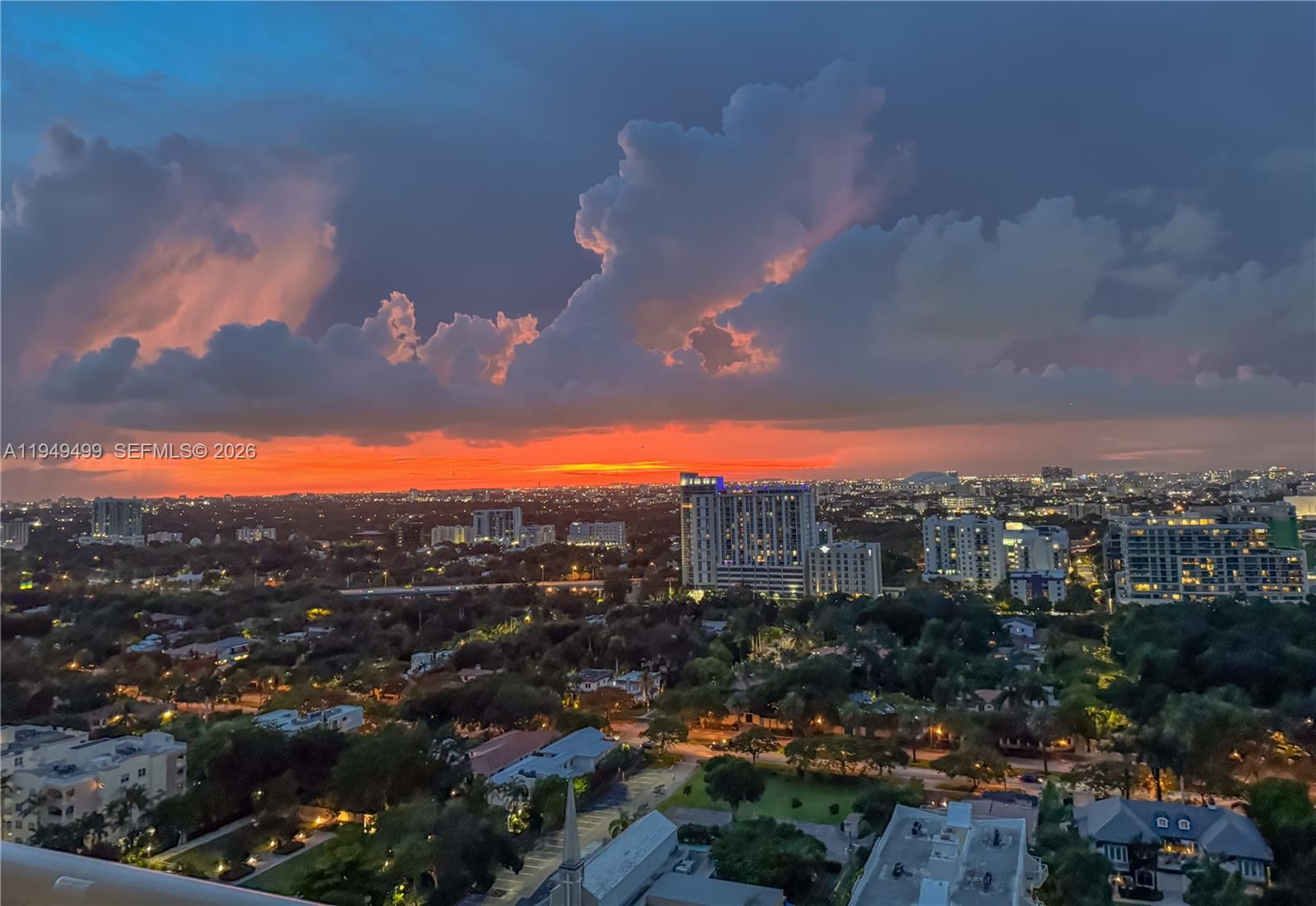 1643 Brickell Avenue, Unit 2506 Miami, FL 33129 - Photo 39 of 85 an aerial view of multiple house