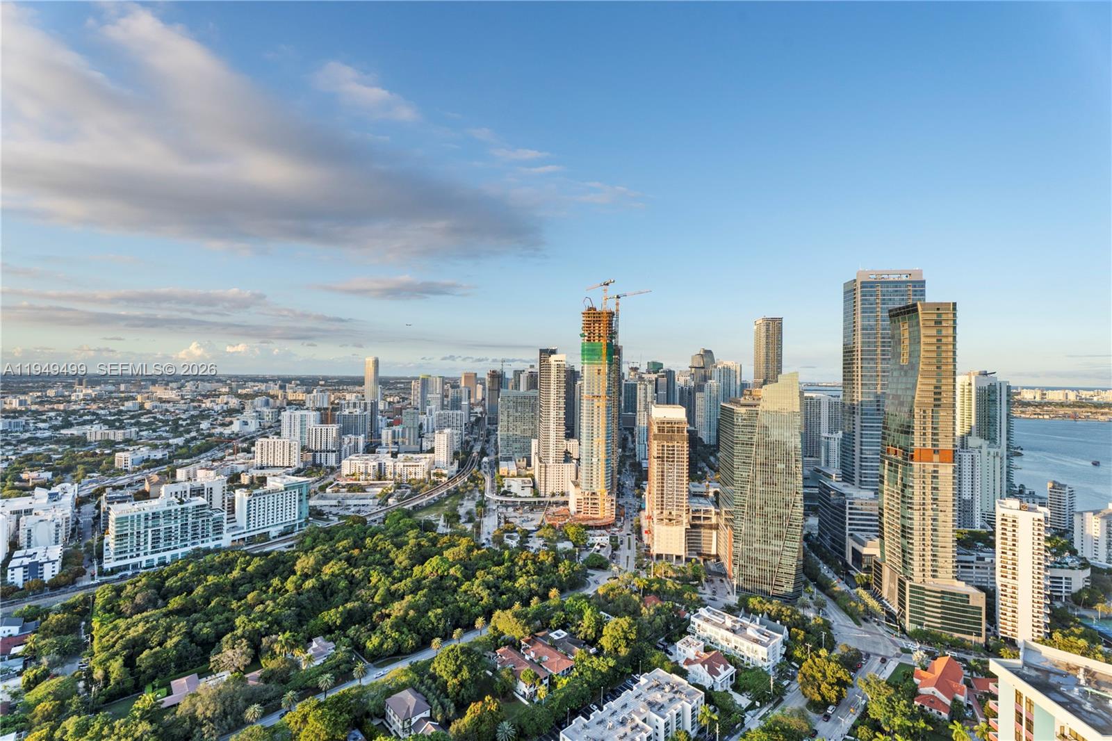 1643 Brickell Avenue, Unit 2506 Miami, FL 33129 - Photo 62 of 85 a view of a city with tall buildings