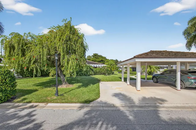 a view of a house with a patio