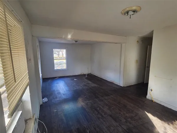 a very nice looking room with a large window