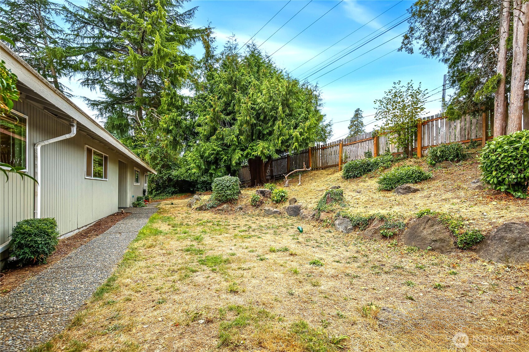1901 Northeast 30th Street Bremerton, WA 98310 - Photo 18 of 31 a view of backyard of the house