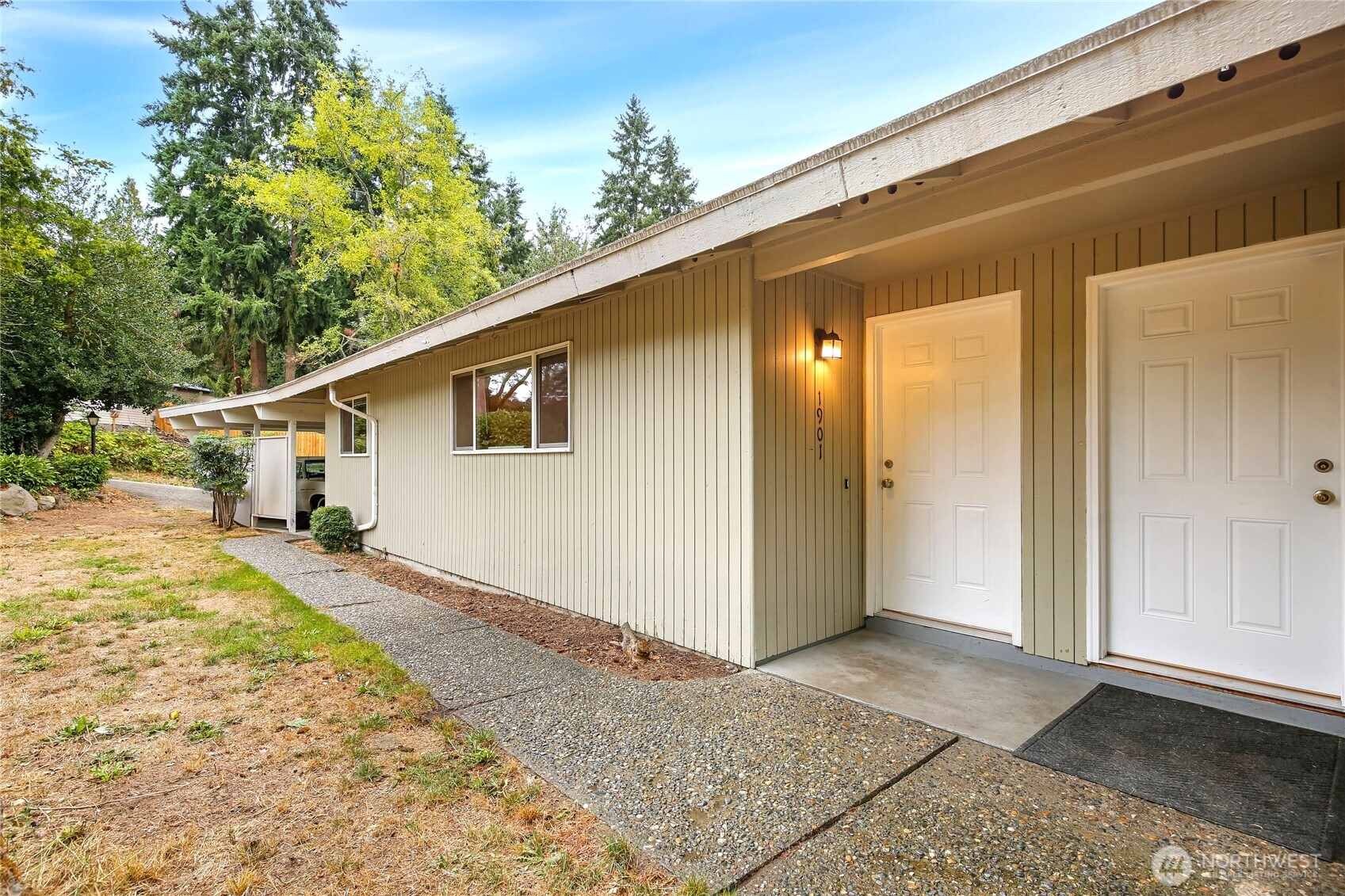 1901 Northeast 30th Street Bremerton, WA 98310 - Photo 4 of 31 a view of a house with a backyard