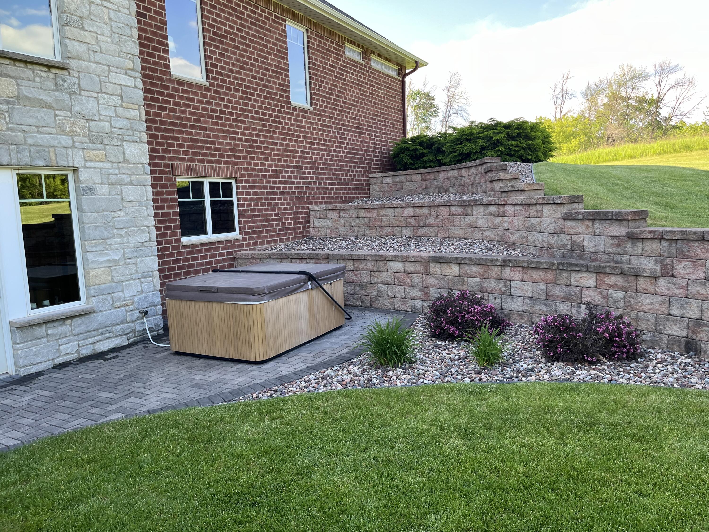 11105 Meadow Ridge Road Whitelaw, WI 54247 - Photo 113 of 126 North Retaining Wall View
