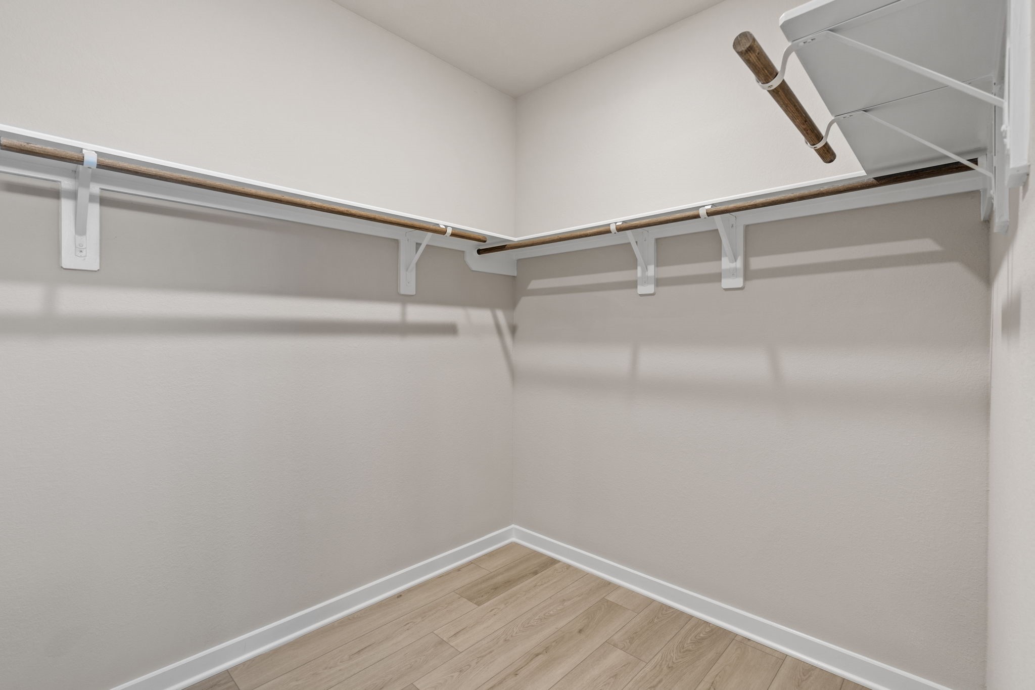 12015 Moonlight Path Drive Conroe, TX 77304 - Photo 22 of 31 a view of an empty walk in closet