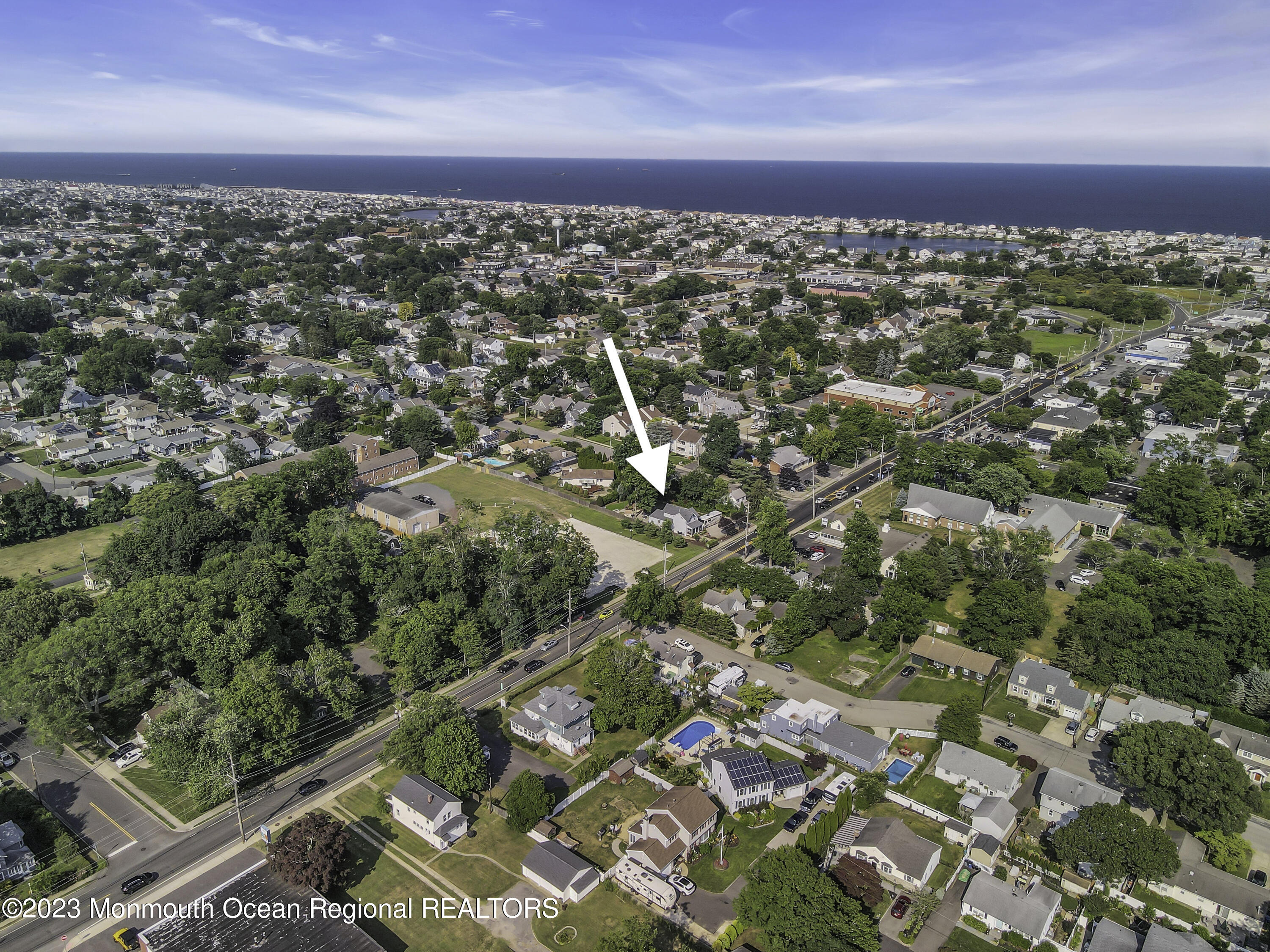 803 Ocean Road Point Pleasant, NJ 08742 - Photo 26 of 43 an aerial view of a city