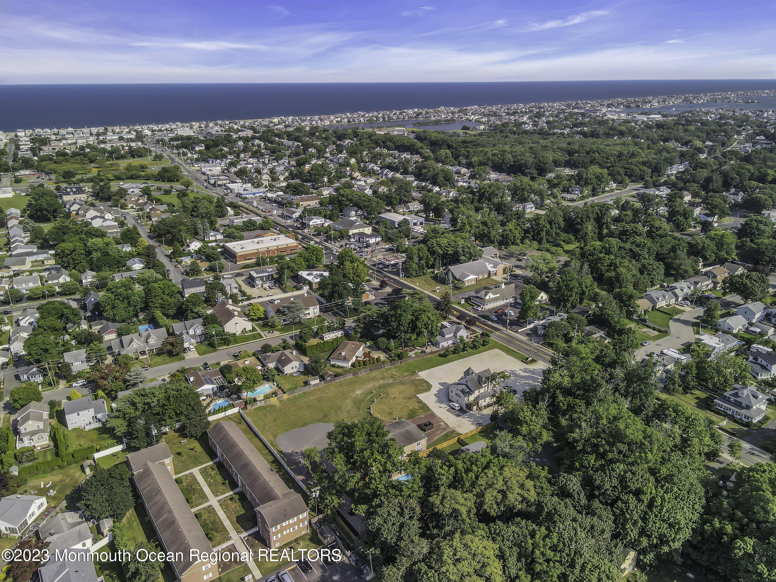 803 Ocean Road Point Pleasant, NJ 08742 - Photo 34 of 43 an aerial view of residential building with outdoor space