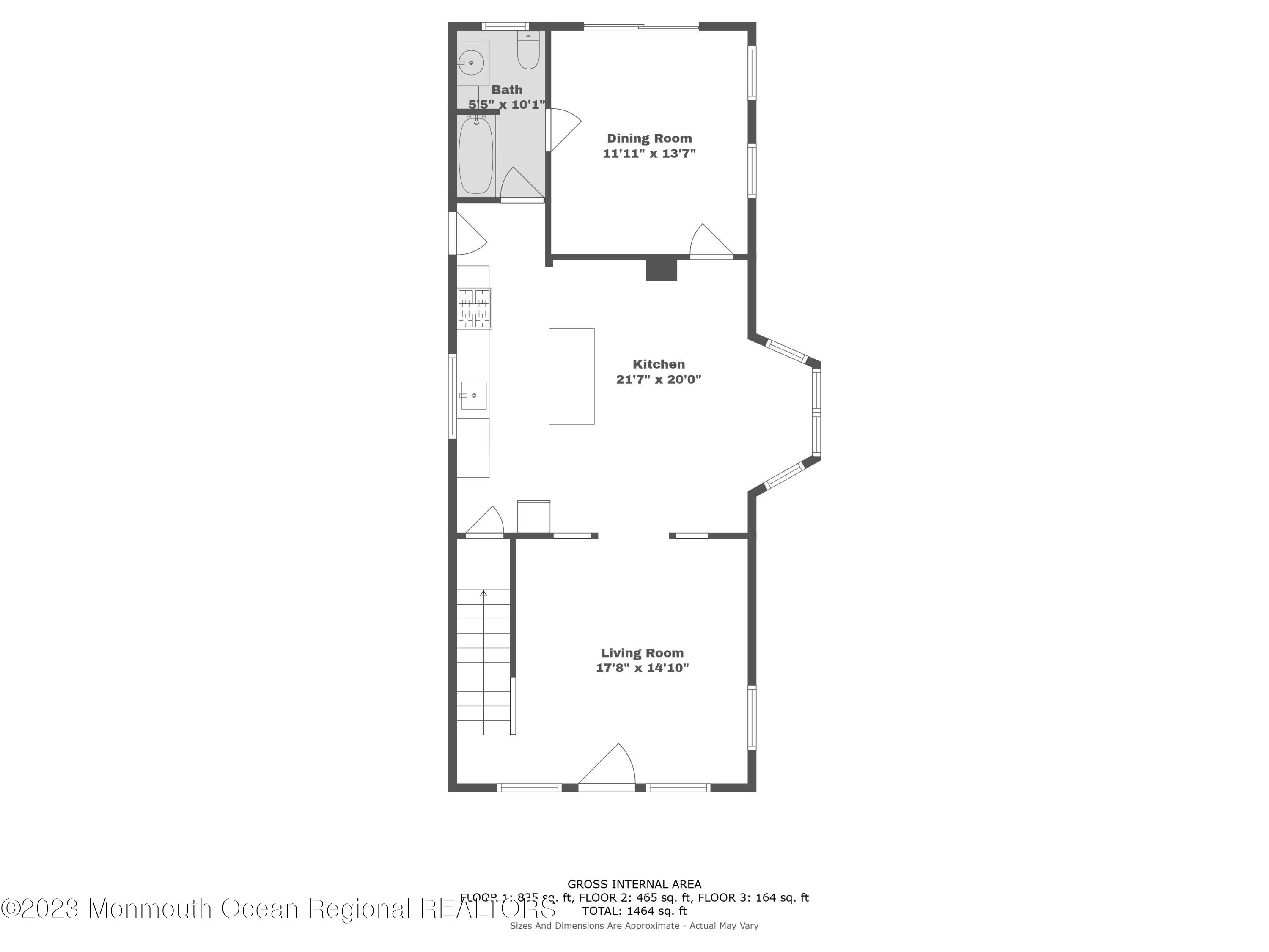 803 Ocean Road Point Pleasant, NJ 08742 - Photo 40 of 43 a picture of a floor plan