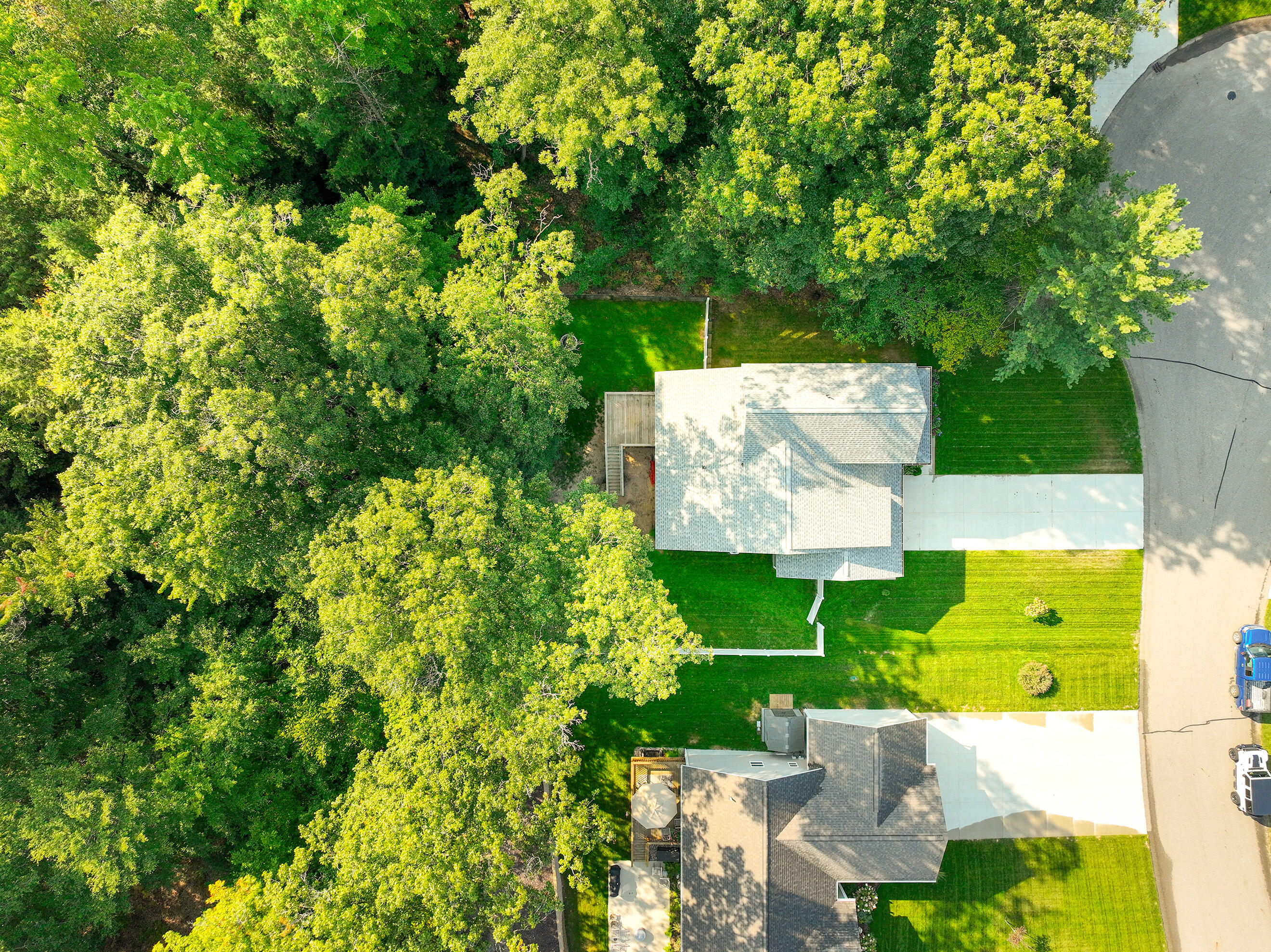 6070 Turtle Ridge Fruitport, MI 49415 - Photo 8 of 41 8. Yard Aerial 1